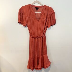 Simply Vera Vera Wang Terracotta Mini Dress | Size M